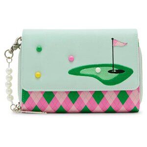 Betsey Johnson Kitsch Drive Me Crazy Mini Crossbody Bag Golf NWT